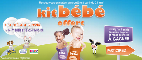 TOTAL: Kit bébé offert TOTAL: Kit bébé offert
