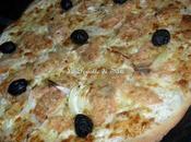 Pizza saumon creme fraiche