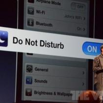 Apple Do Not Disturb.