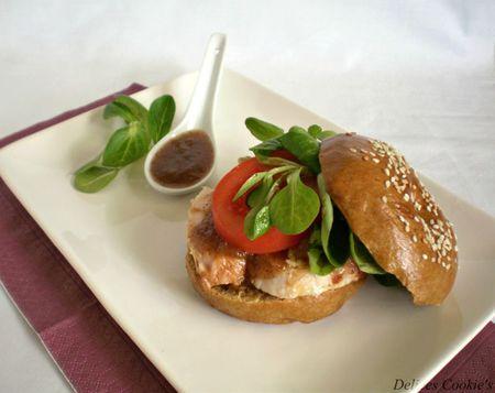 bagel poulet chinoise 1