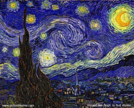 Van Gogh - Nuit étoilée cadeau fête des pères