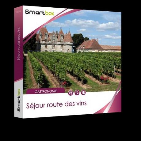 Séjour route des vins 149,90€ cadeau fête des pères smartbox