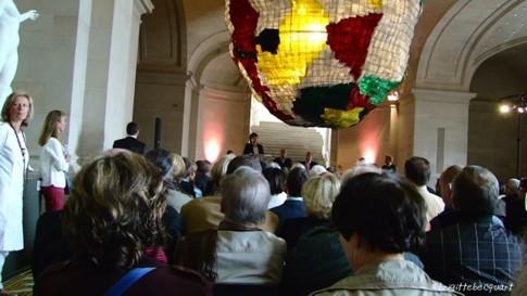 Exposition Babel au Palais des Beaux Arts.