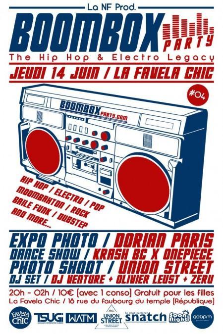 Boombox Party #4 @ La Favela Chic