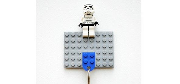 DIY : Un porte-clé mural original avec des Lego
