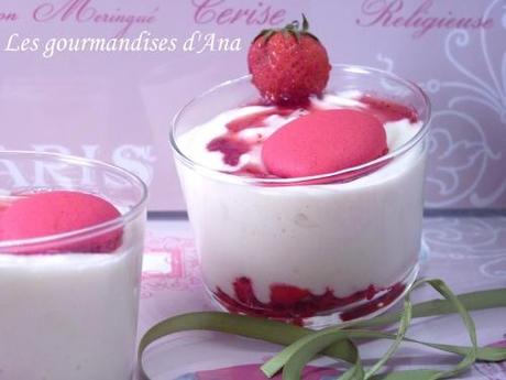 Tiramisu fraise basilic tiramisu, fraise, basilic, Monin