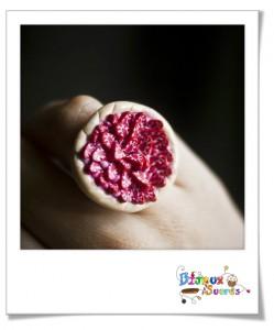 Tarte aux fraises fimo