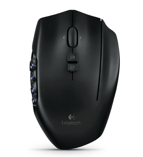 logitechg600blackglamourlg G600 MMO Gaming Mouse : une souris Logitech dédiée aux MMO 