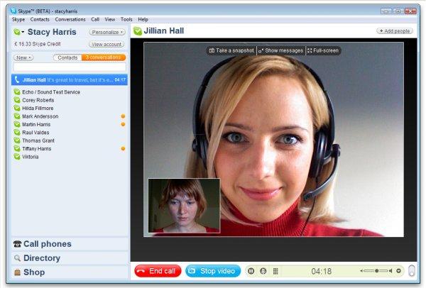 screen skype La pub ciblée sinvite dans les appels gratuits sur Skype
