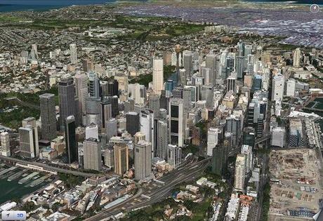 sydney Aperçu des cartes 3D d iOS 6