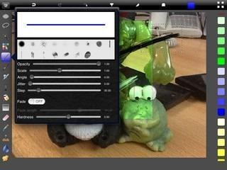 Touch Image Manipulator Brush