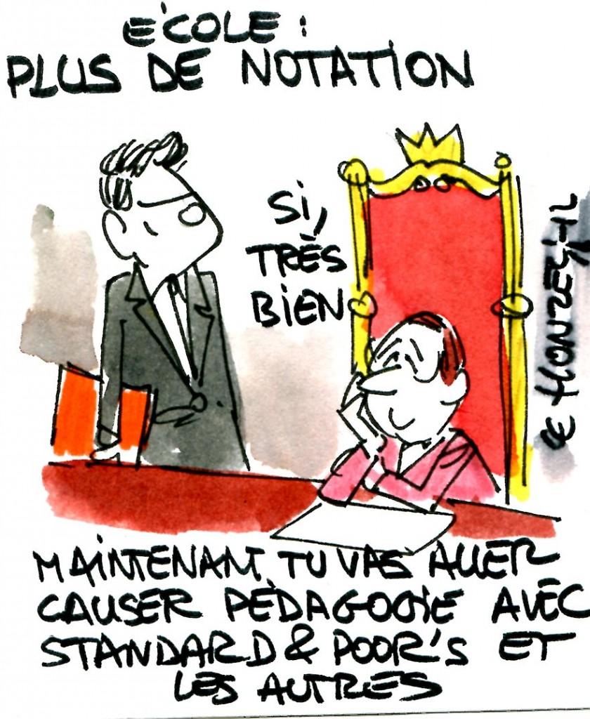 Suppression des notes dans les écoles, le meilleur moyen d'enfoncer les élèves en difficulté