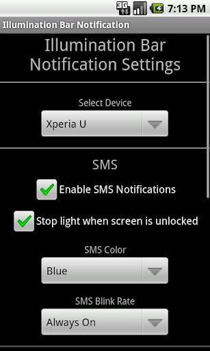 ibn Sony Xperia NXT : donnez de la couleur à vos notifications