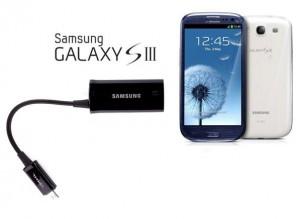 Galaxy S3 – Un adaptateur MHL spécial
