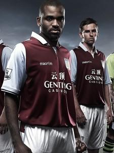 Le nouveau maillot d’Aston Villa