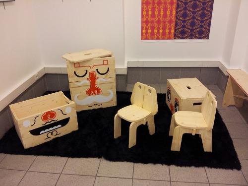 mobilier déco pour enfants du studio E-Glue