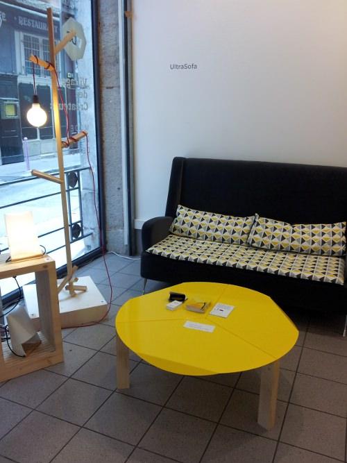canapé design imaginé par la société Ultra sofa à Lyon