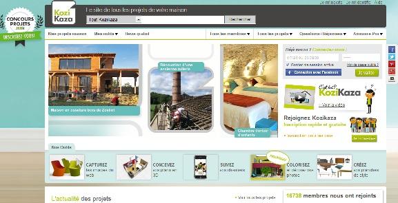 Kozikaza, le site communautaire de tous vos projets de maison