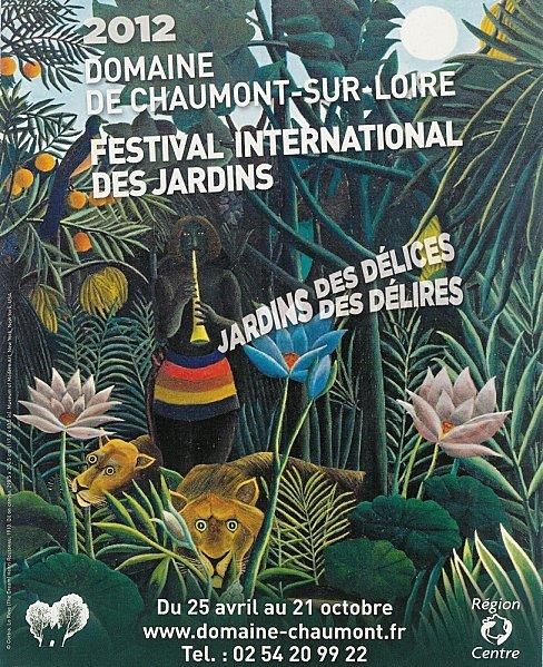 Festival international des jardins de Chaumont-sur-Loire : Délices et Délires