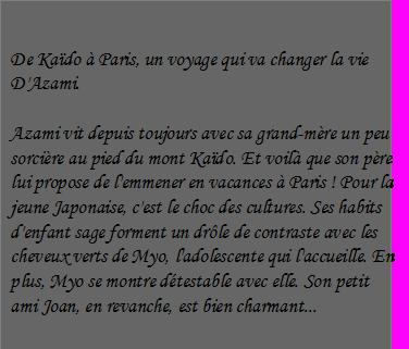 Azami, le coeur en deux