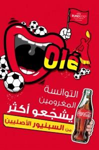 Coca-Cola Tunisie met en avant « Ettwenssa el maghroumin »  à l’occasion de  l’UEFA Euro 2012TM