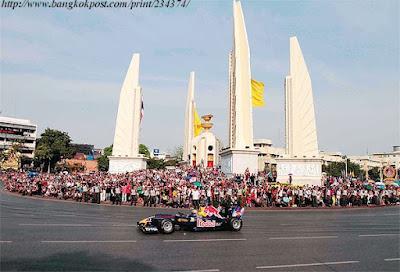 F1 Un grand prix de Thaïlande à Bangkok en 2014, pas loin