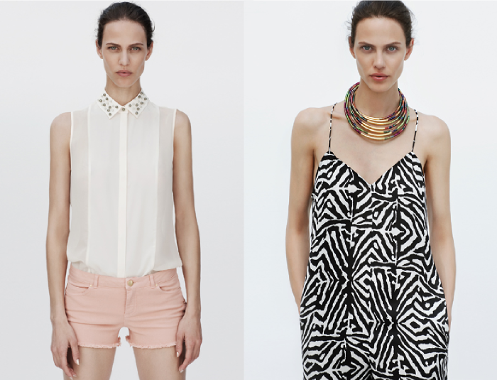 Le lookbook Femme de Zara de juin 2012.