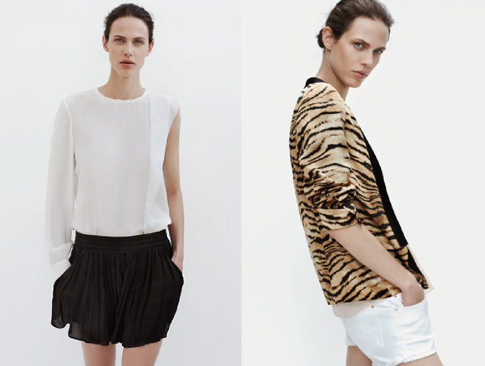 Le lookbook Femme de Zara de juin 2012.