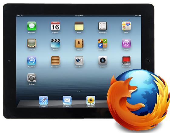 Firefox Junior, navigateur pour iPad...