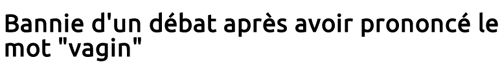 « “Je ne vous ai pas demandé d’adopter ou d’adhérer à mes convictions religieuses. Pourquoi me demandez-vous d’adopter les vôtres?” a demandé Lisa Brown aux législateurs républicains. “Monsieur le Président, je suis flattée que vous vous intéressiez tellement à mon vagin, mais non c’est non.” »
« Une déclaration provocatrice que les Républicains n’ont apparemment pas appréciée. Tout comme Barb Byrum, une autre élue qui a proposé que les hommes subissent une vasectomie pour limiter leurs droits reproductifs à la manière des femmes, Lisa Brown est désormais écartée des débats à la Chambre. »
7 sur 7