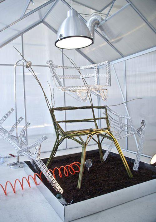 Farm la chaise au naturel par Werner Aisslinger