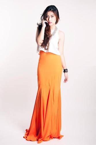 Carnet d'inspiration: la jupe orange