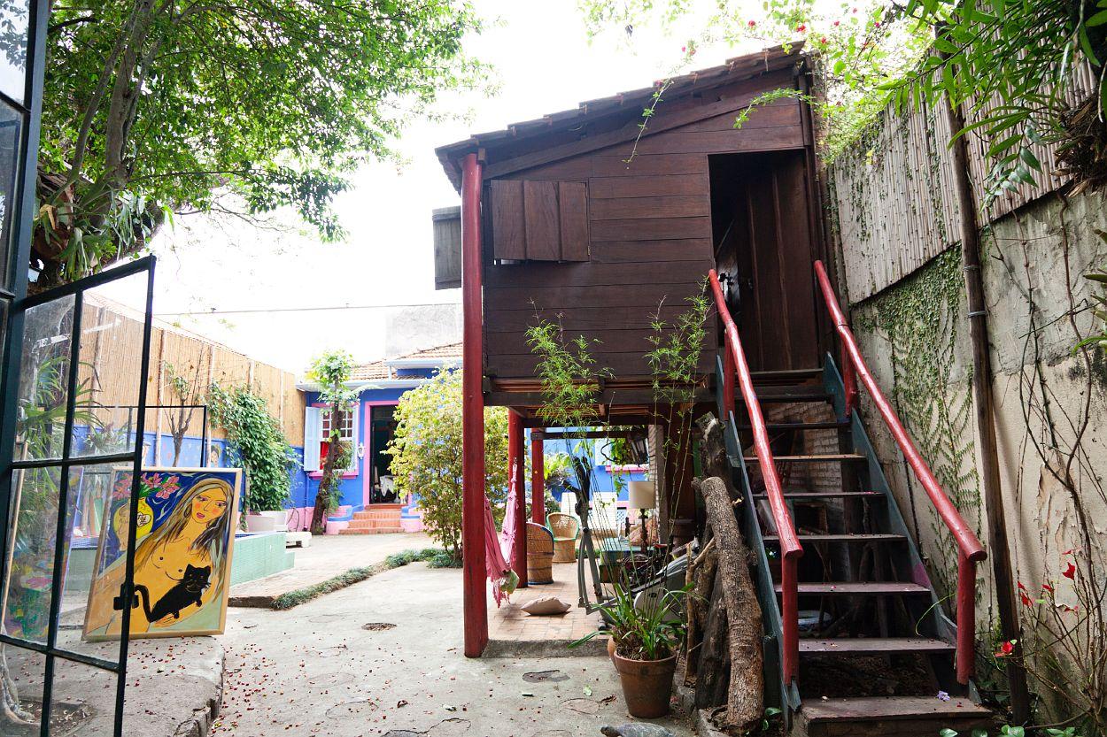 Visite privée: A brazilian colorful home