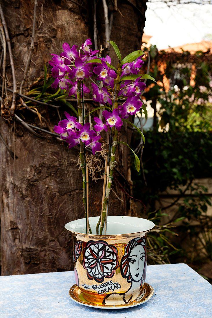 Visite privée: A brazilian colorful home