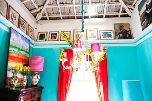 Visite privée: A brazilian colorful home