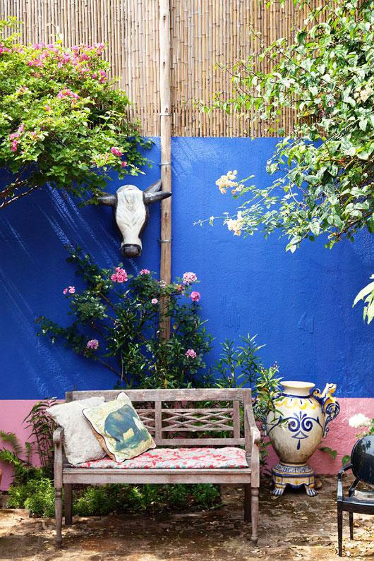 Visite privée: A brazilian colorful home