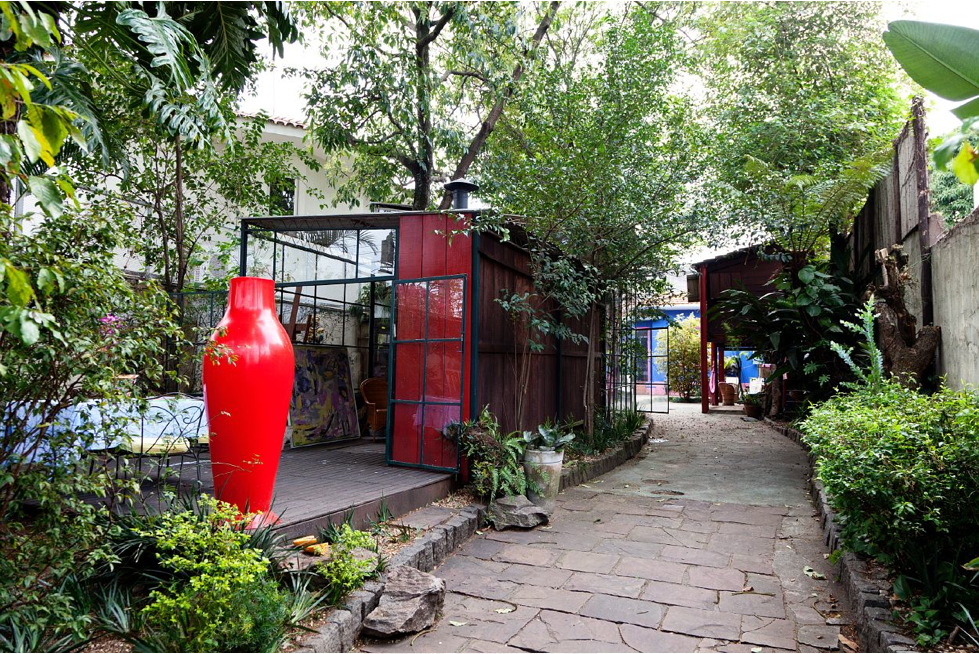 Visite privée: A brazilian colorful home