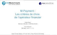 Le slide du mercredi : Etude sur les  Paiements sur mobile en France -  Vision des experts, Opinion des consommateurs