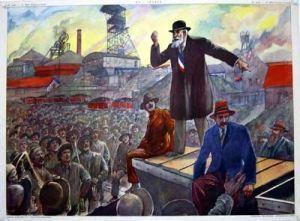 jaures et les mineurs de carmaux Asturies : les mineurs montent au front