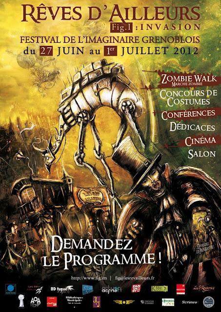 Festival RÊVES D'AILLEURS à Grenoble du 27 juin au 1er juillet Festival RÊVES D'AILLEURS à Grenoble du 27 juin au 1er juillet