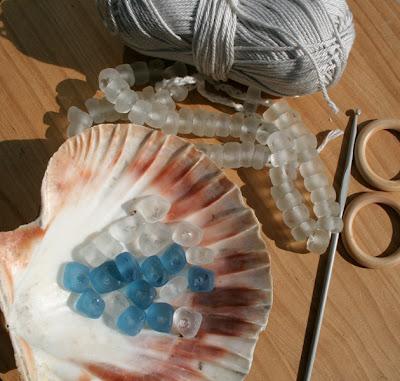 Le défi éco créatif de Marie: du verre recyclé, du coton bio et un crochet!