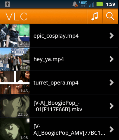 VLC Media Player arrive sur Android