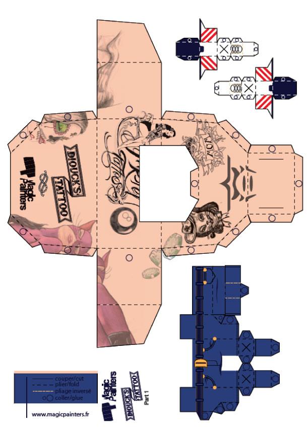 Blog_Paper_Toy_Dioucks_Tattoo_Magic_Painters_template_preview Diouck’s Tattoo papertoy de Magic Painters