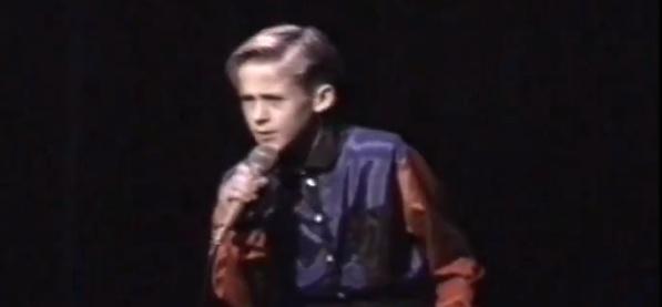 Vidéo: Ryan Gosling chante et danse à 10 ans...