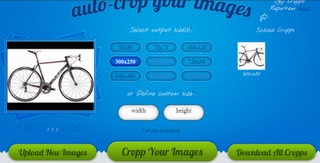 Rogner vos photos en ligne : Cropp.me