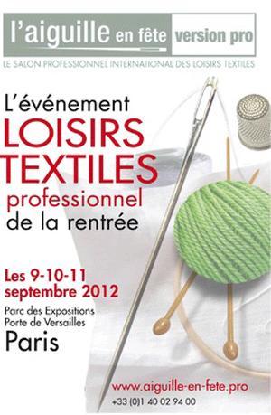 Le Salon Professionnel International des Loisirs Textiles utilise la billetterie en ligne Weezevent