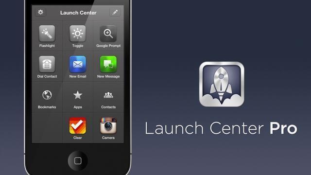 Launch Center Pro, toutes vos Apps sur iPhone en une...