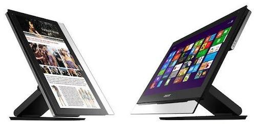Acer dévoile ses nouveautés sous Windows 8