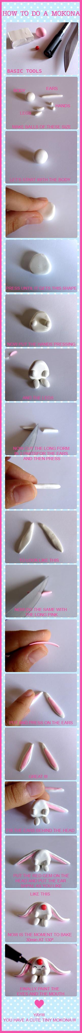 tuto kawaii mokona petit lapin