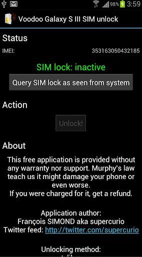 Une app pour désimlocker votre Galaxy S3
